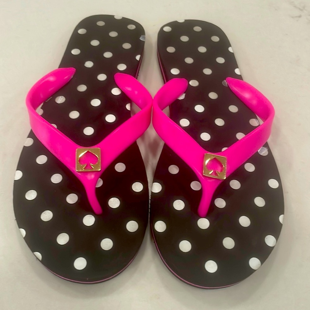 Women’s size 6, Kate Spade flip-flops
